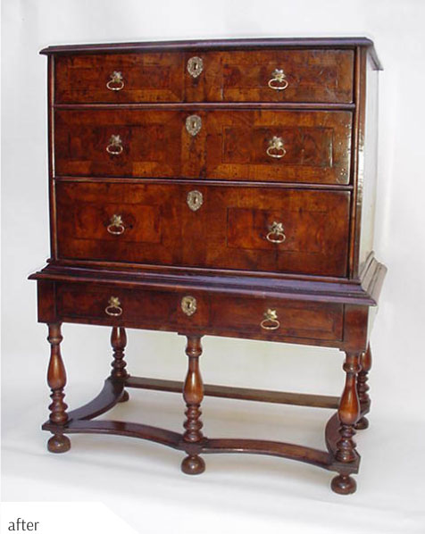 17th century chest on stand