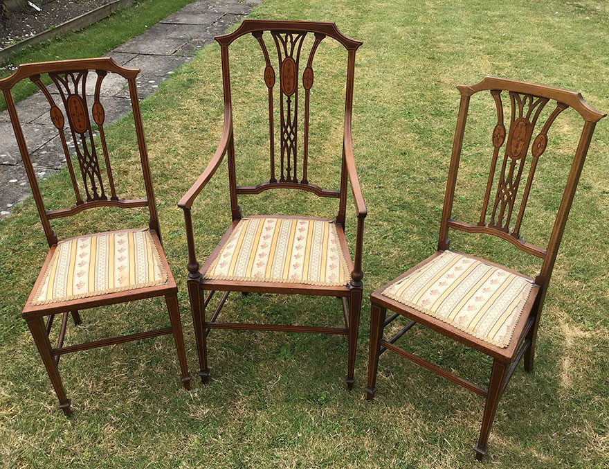 Edwardian chairs